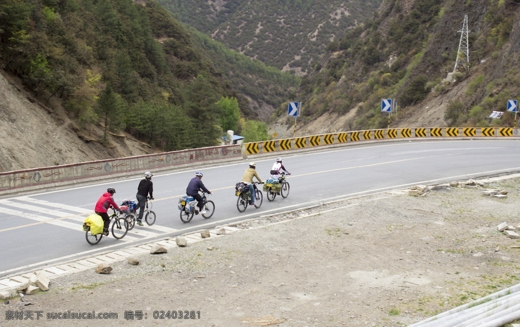 自行车 骑行川藏线 盘山公路 长途骑行 西藏景观 高原景观 川藏公路 人物图库 日常生活
