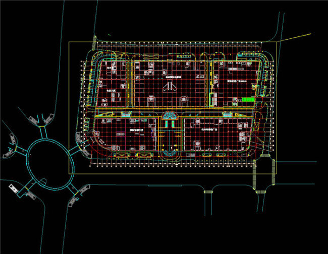 别墅 cad 图纸 建筑图纸 源文件 施工 设计图 施工图 图纸模板下载 豪华别墅 cad素材