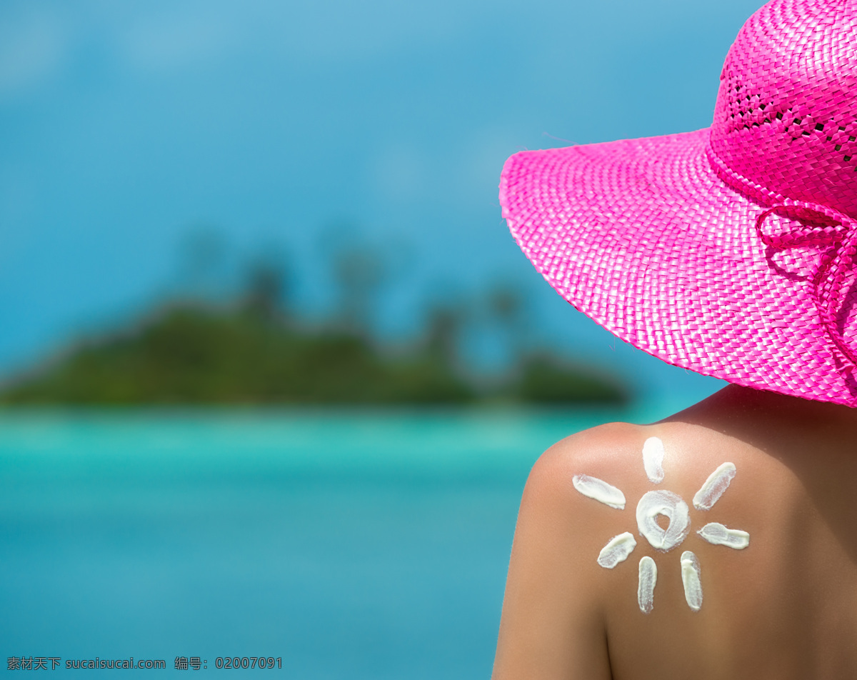 太阳 符号 防晒 防晒霜 夏日 性感美女 时尚美女 美女模特 美女写真 其他类别 生活百科