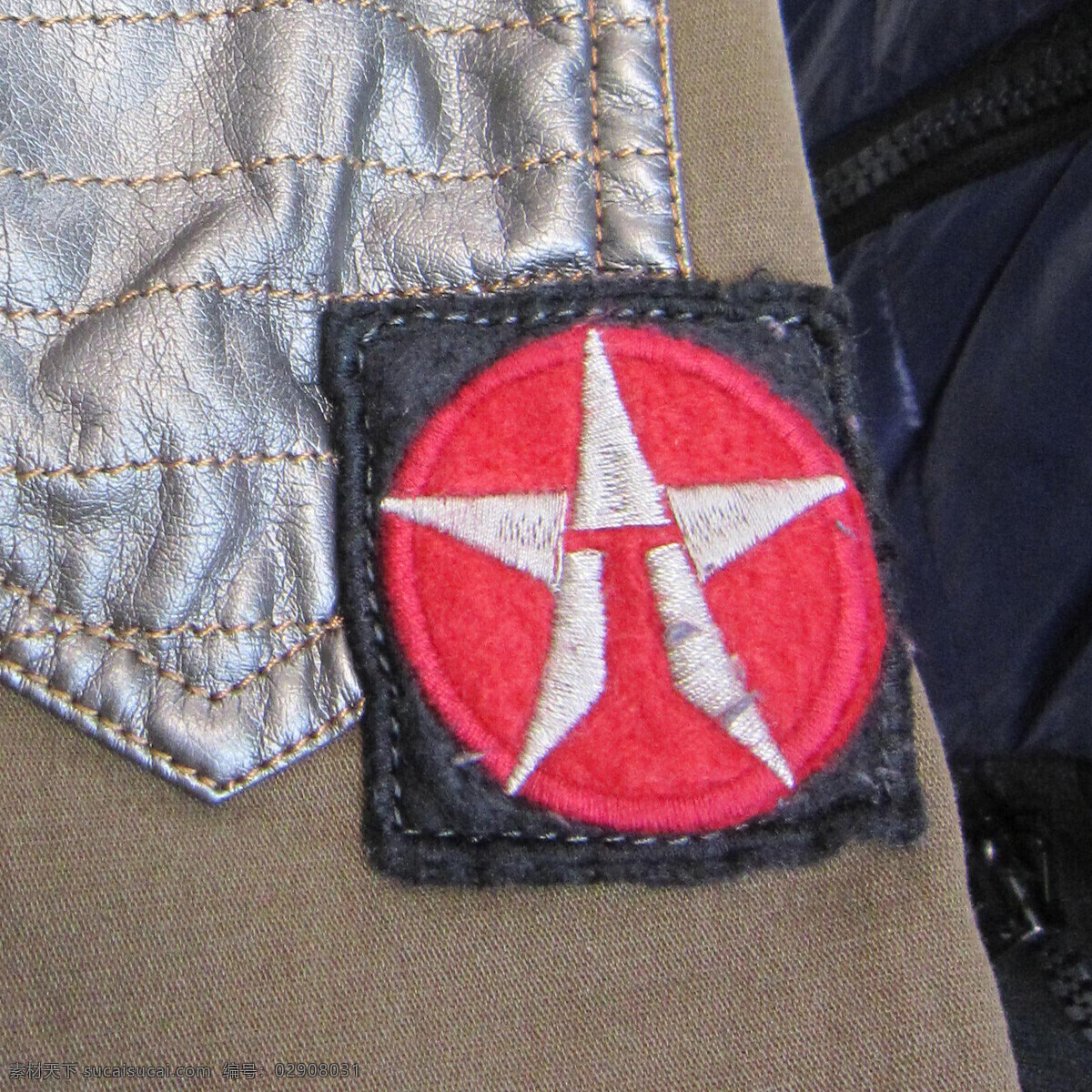 贴布 徽章标记 星形 免费素材 面料图库 服装图案 灰色