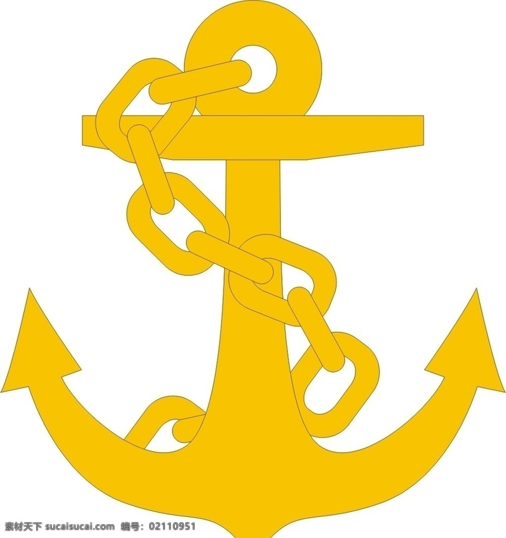 海事 铁链 海 标志 海军 标志图标 其他图标