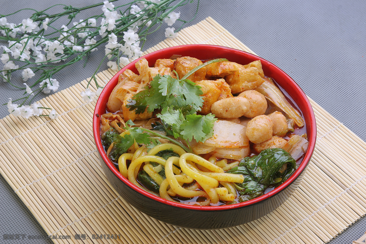 麻辣烫 粉条 传统美食 餐饮美食