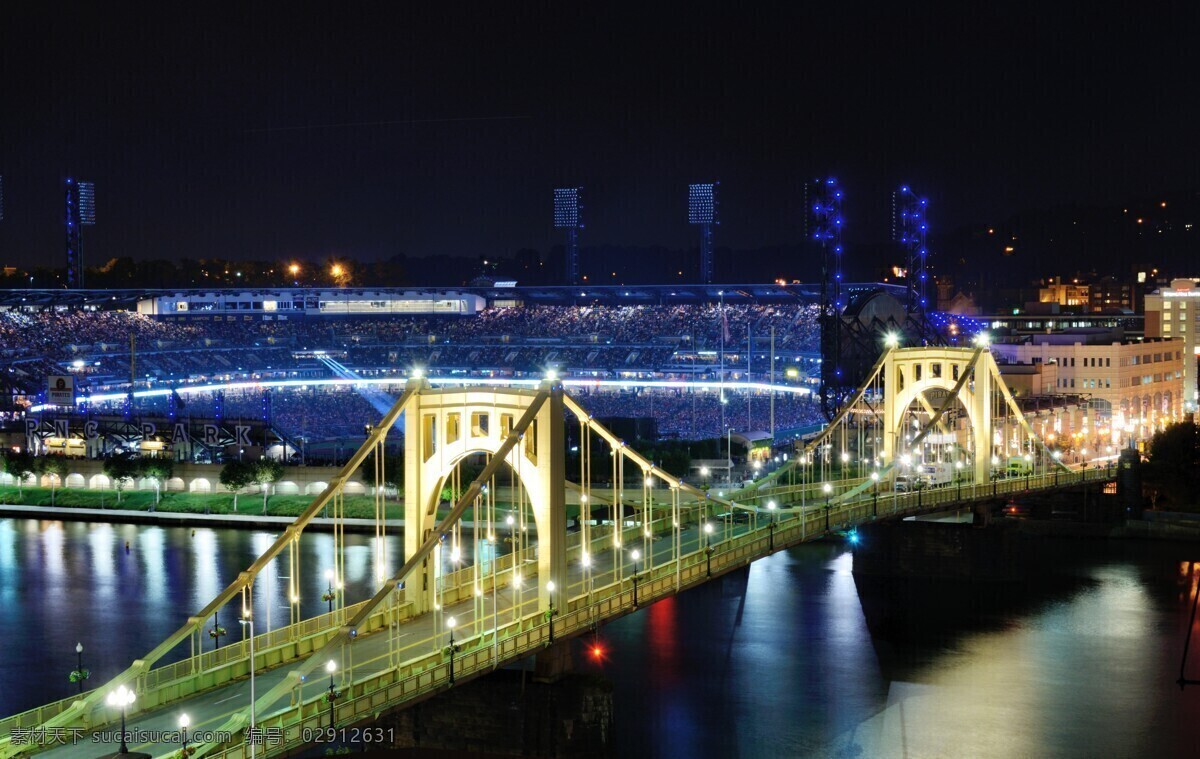 美丽 城市 桥梁 城市桥梁风景 夜景 城市夜景 景色 城市风光 环境家居