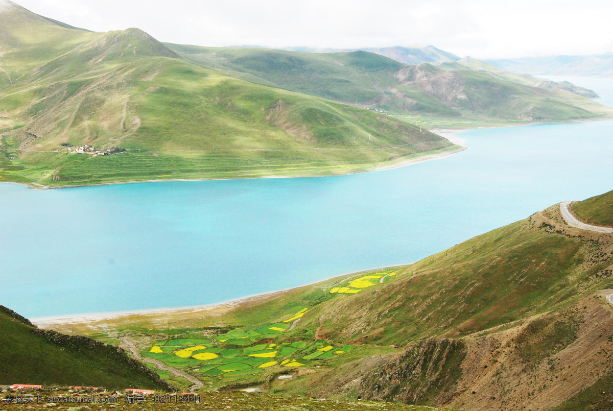 拉萨风景 自然风光 风景 湖水 拉萨的山水 河流 山峦 国内旅游 旅游摄影 白色