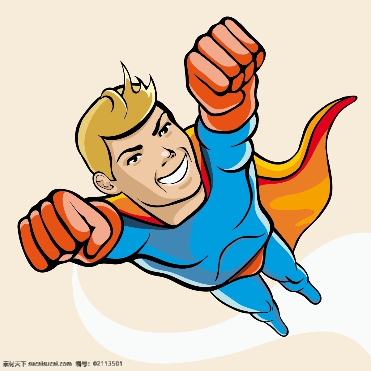 动漫超人 卡通超人 超级英雄 漫画超人 卡通漫画 卡通插画 插图 其他人物 矢量人物 矢量素材 ai格式 人物 人物图库 白色