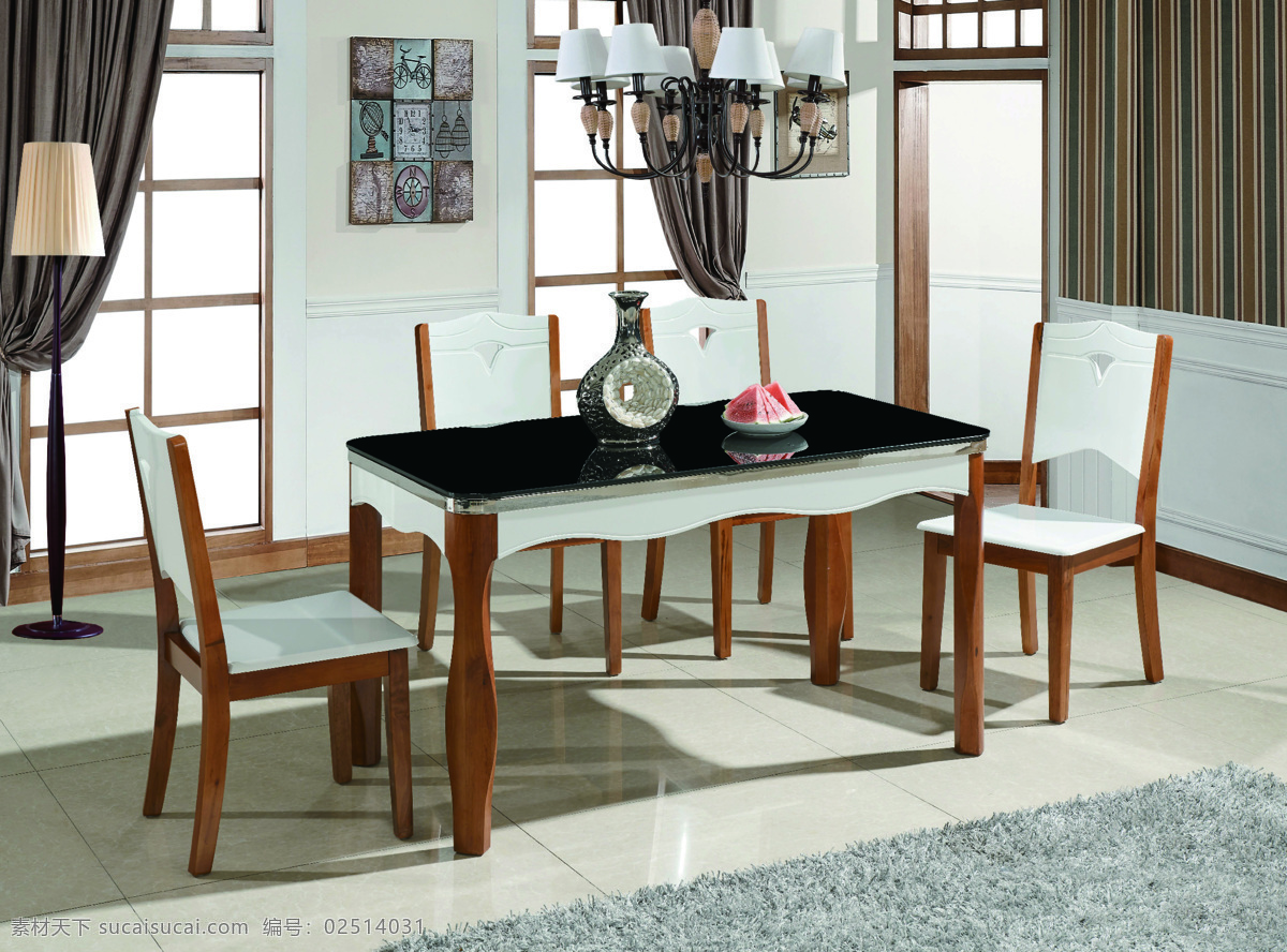 实木餐桌 客厅 茶 餐桌 椅子 背景 家具 实木 地毯 地板 生活百科 生活用品
