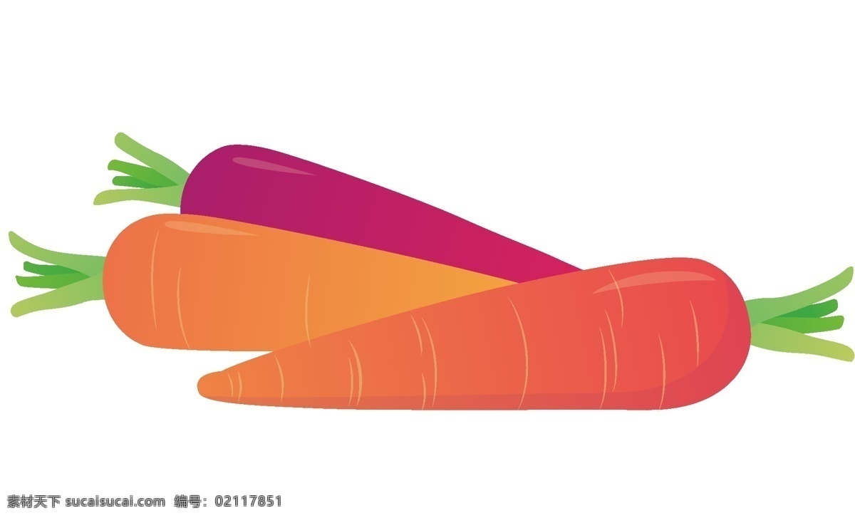 新鲜 可爱 手绘 卡通 红萝卜 蔬菜大棚 ai元素 免抠元素 透明元素 美食 广告 餐饮 海报