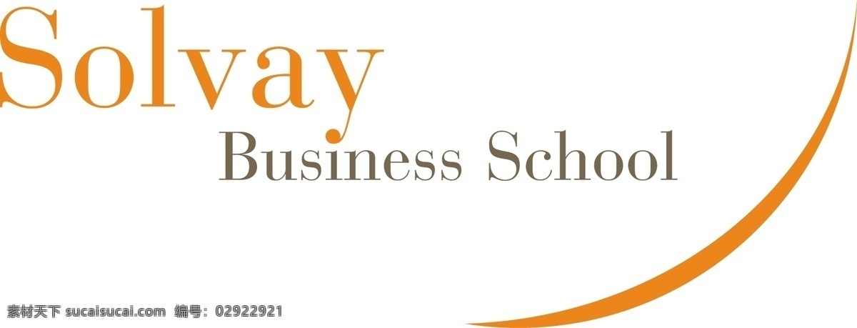 免费 solvay 商学院 标志 标识 白色