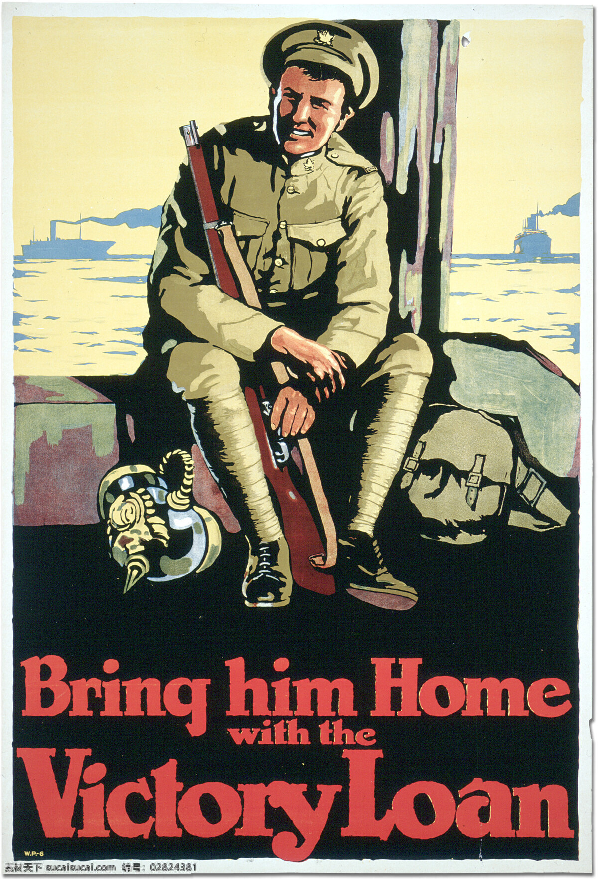 防毒面具 和平 回家 加拿大 设计图库 希望 宣传画 1918 年 战争 海报 1918年 第一次世界大战 战士 招贴设计 其他海报设计
