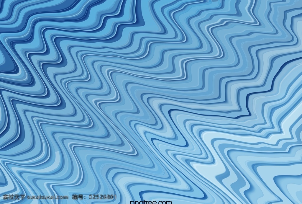 蓝色 渐变 抽象 质地 波纹 水彩背景 油画背景 水波纹 背景素材 分层