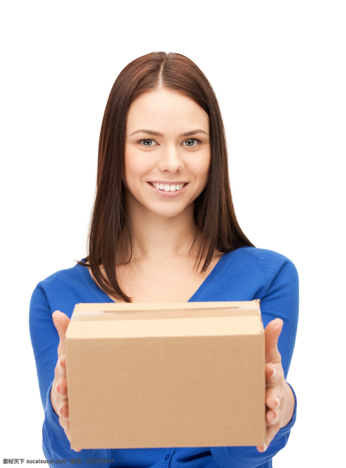 纸箱 外国 女人 外国女人 送货工 快递员 箱子 货物 人物摄影 交通工具 其他类别 生活百科