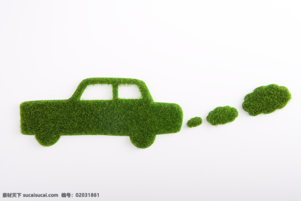 绿 草 组成 汽车 创意 环保 环境保护 保护地球 绿色环保 绿草 草坪 尾气 污染 环保宣传 抽象 特写 高清图片 其他类别 生活百科