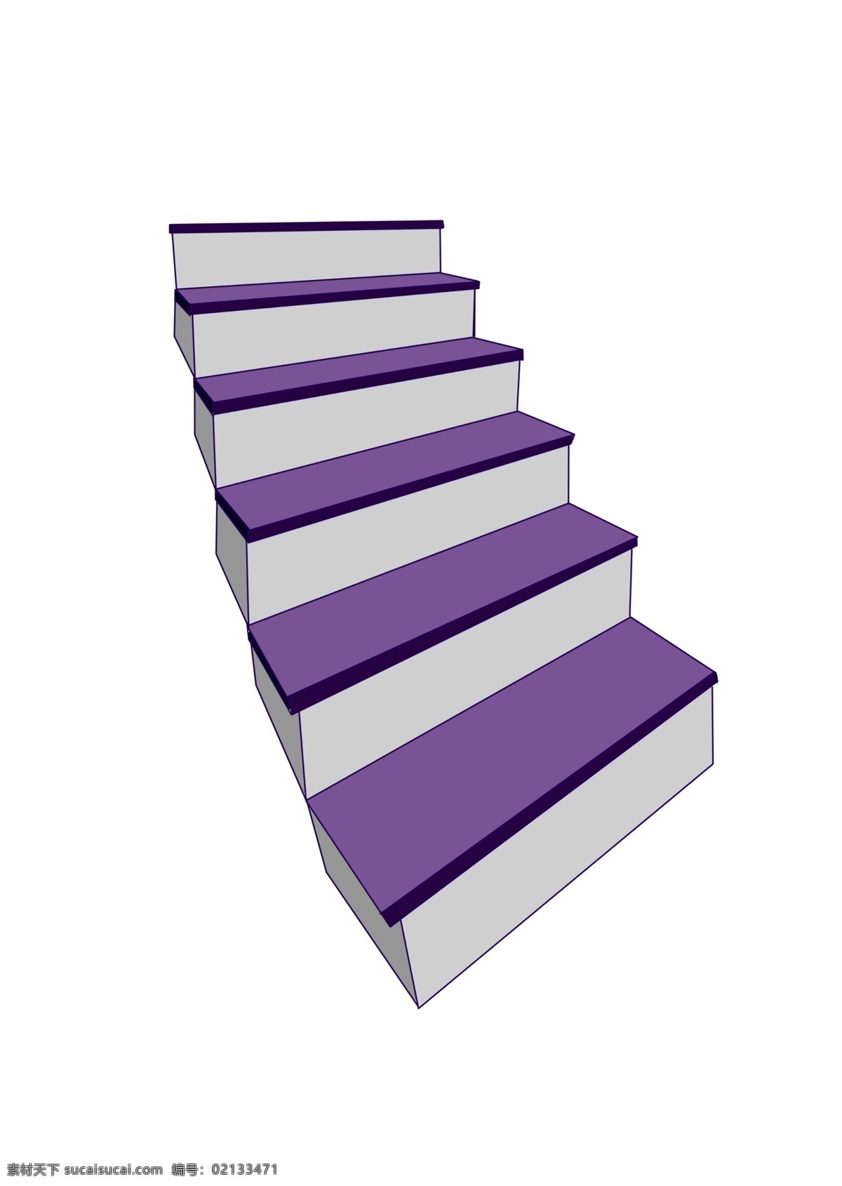 紫色 楼梯 装饰 插画 紫色的楼梯 漂亮的楼梯 立体楼梯 精美楼梯 卡通楼梯 楼梯装饰 楼梯插画