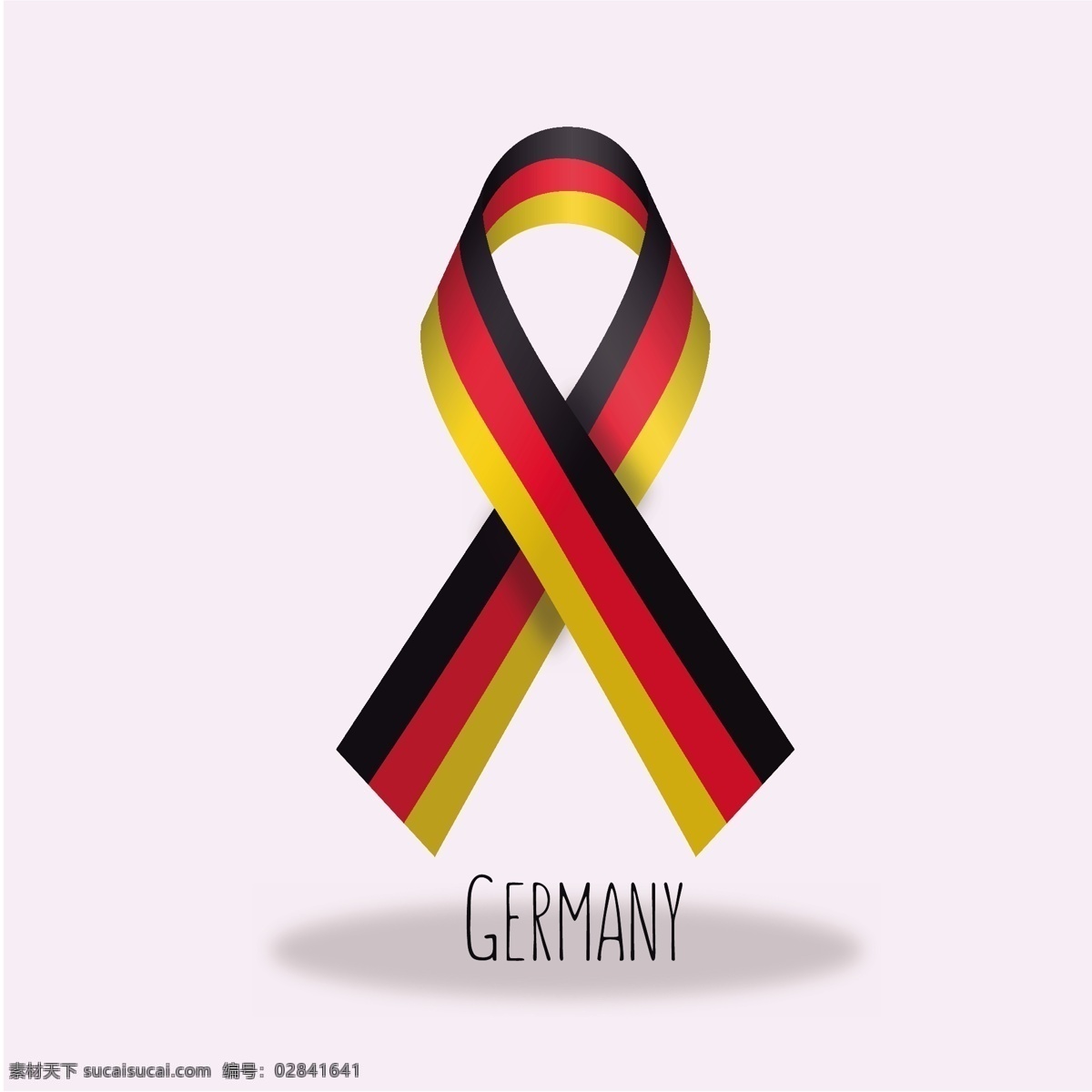 德国 国旗 丝带 丝带设计
