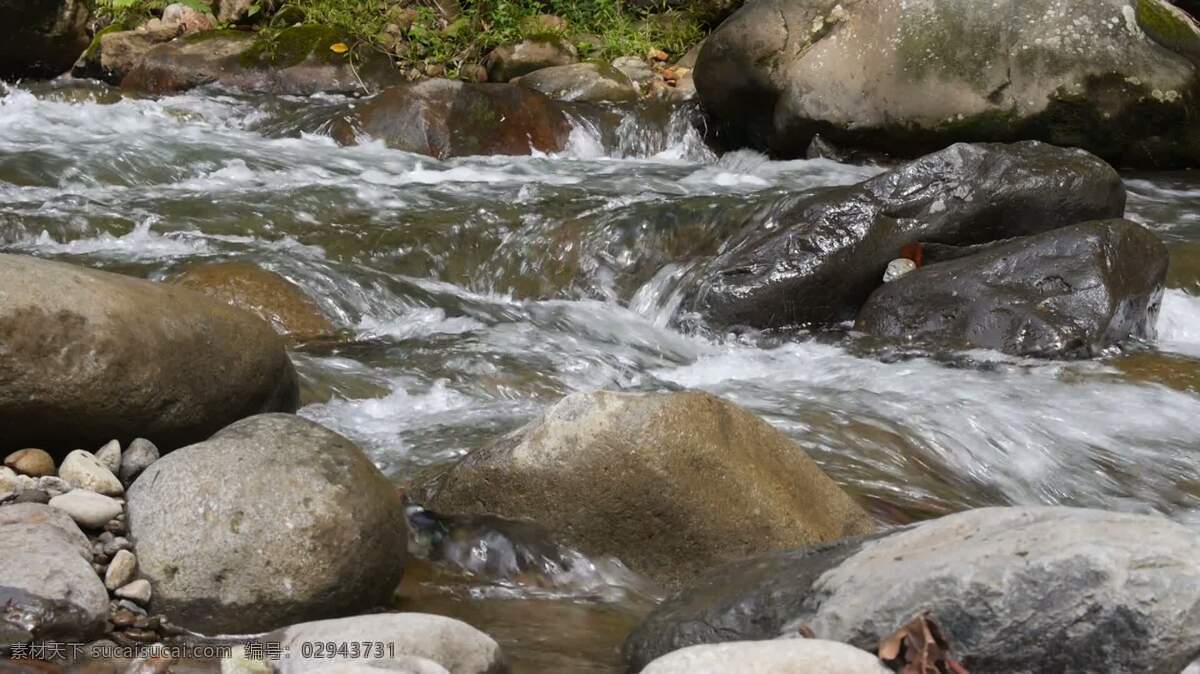 水流过岩 自然 水 岩石 河 流动