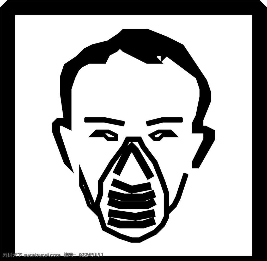 口罩图片 需要带口罩 口罩 带口罩 保护口鼻 注意灰尘 安全小标识 砂轮 标志图标 公共标识标志