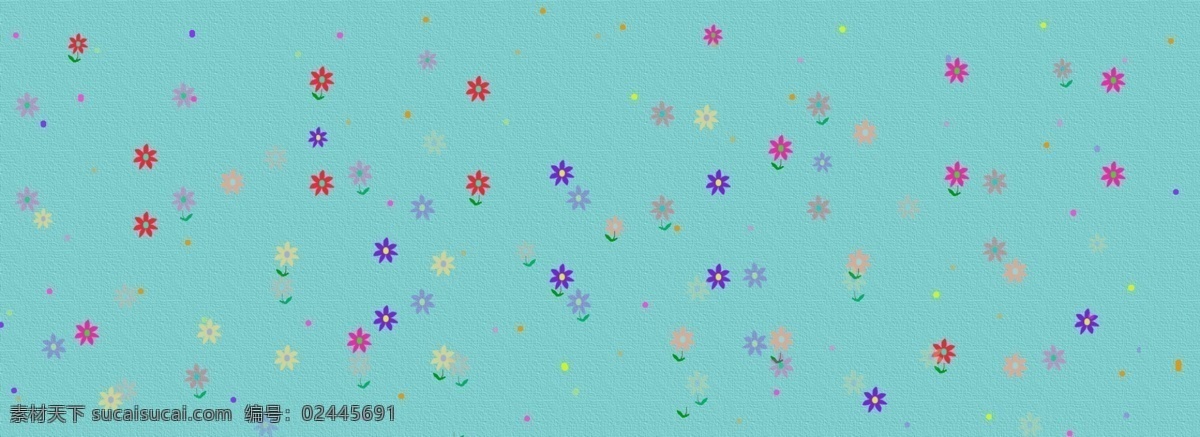 手绘 碎花 小 清新 背景 手绘碎花 小清新 蓝色 可爱
