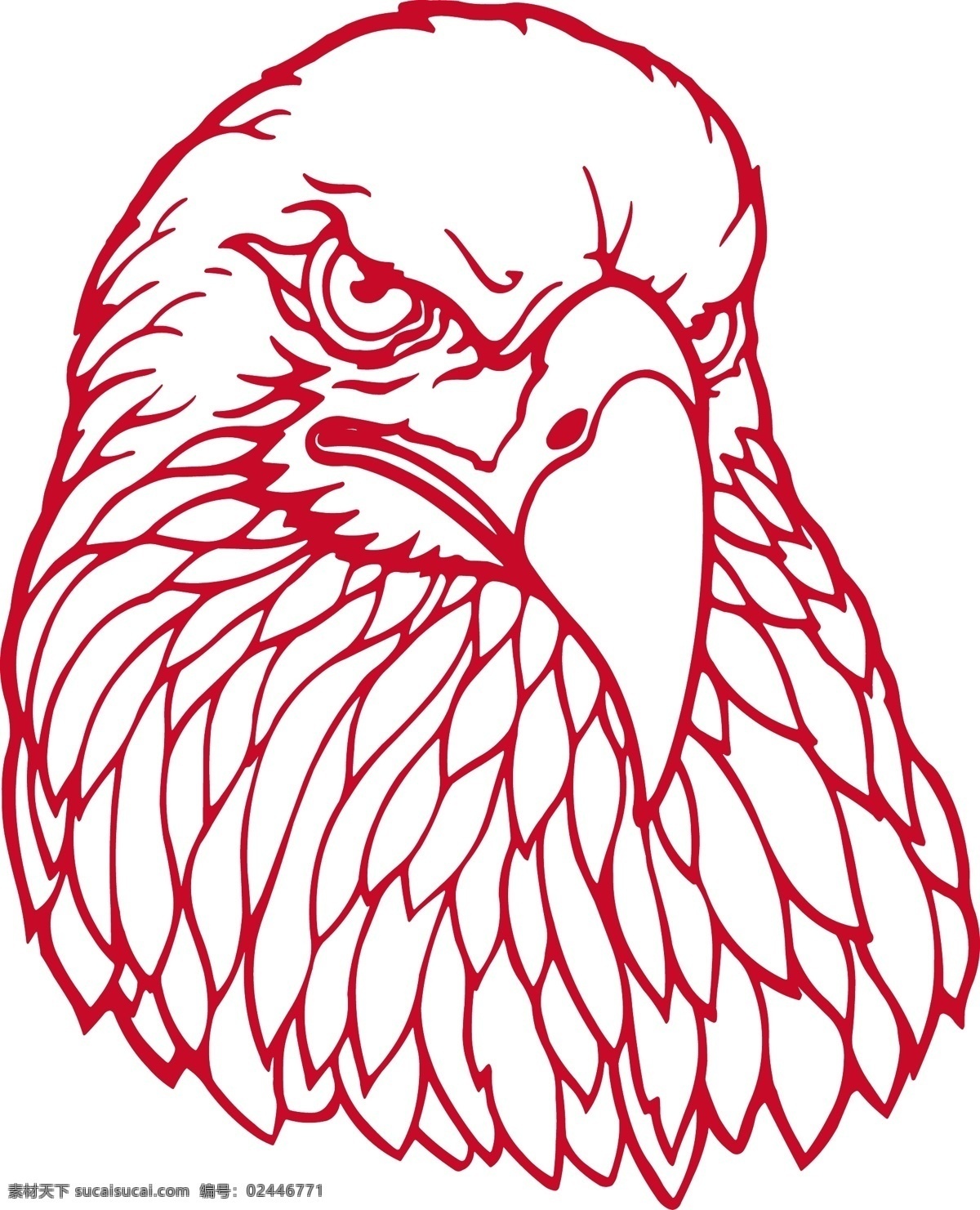 logo 老鹰 霸主 标志 印花 服装 数码