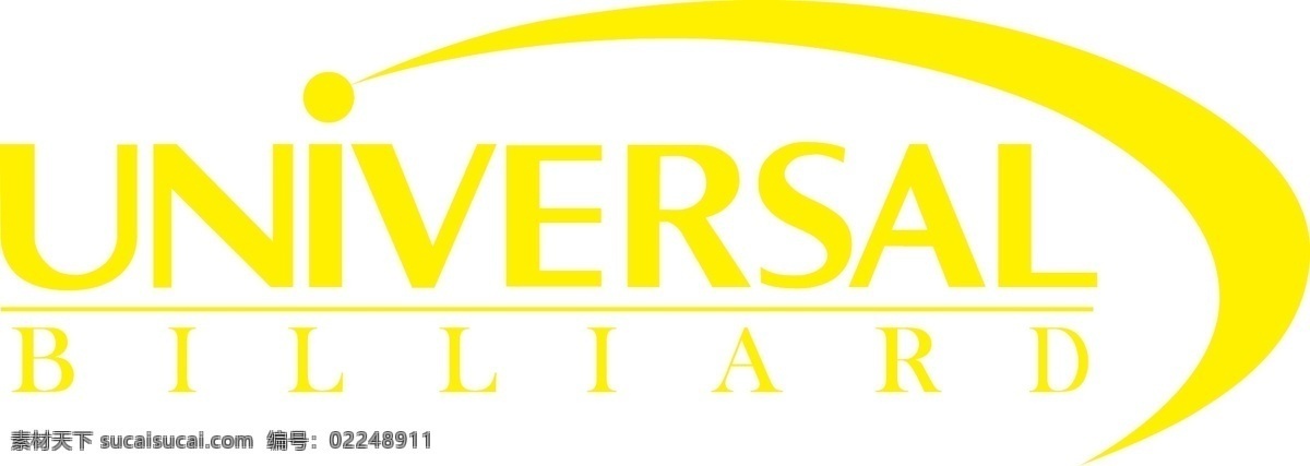 标识标志图标 环球 企业 logo 标志 球杆 球杆logo universal billiards 台球杆品牌 矢量 台球logo psd源文件 logo设计