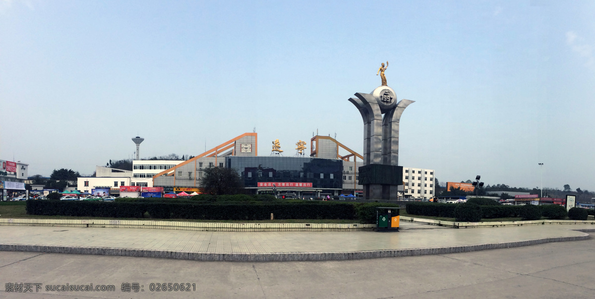 火车站 遂宁火车站 观音故里 遂宁站 车站 旅游摄影 人文景观