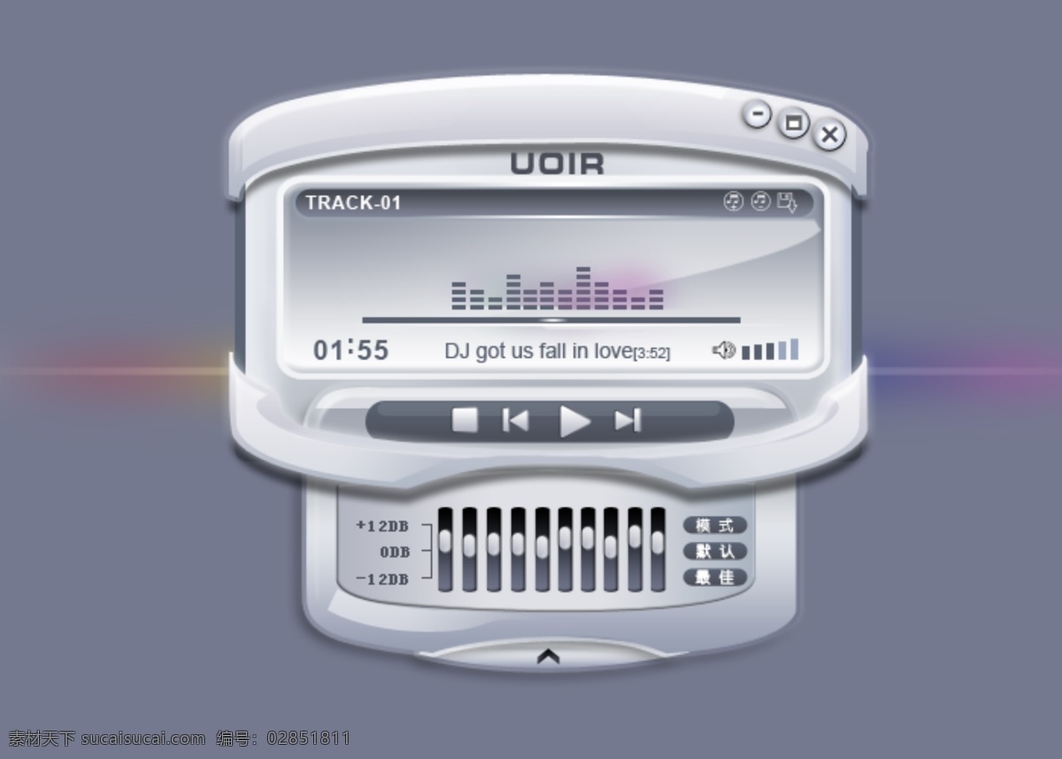 音乐 播放器 ui ui设计 播放器ui 界面设计 音乐播放器 中文模板 时尚播放器 web 网页素材 其他网页素材