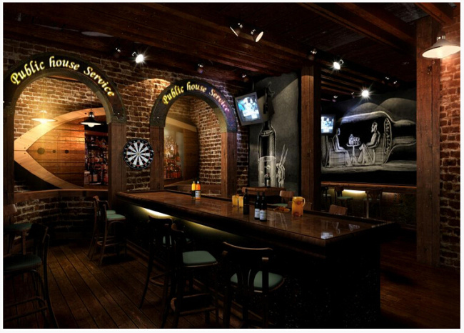 酒吧免费下载 酒吧 模型 时尚 3d模型素材 室内场景模型