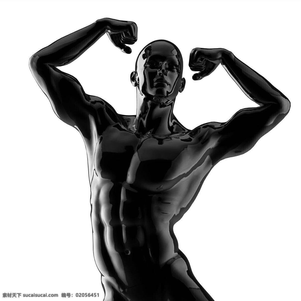 展示 肌肉 塑料 模型 男人 塑料模型 展示肌肉 健身 健壮 其他人物 人物图片