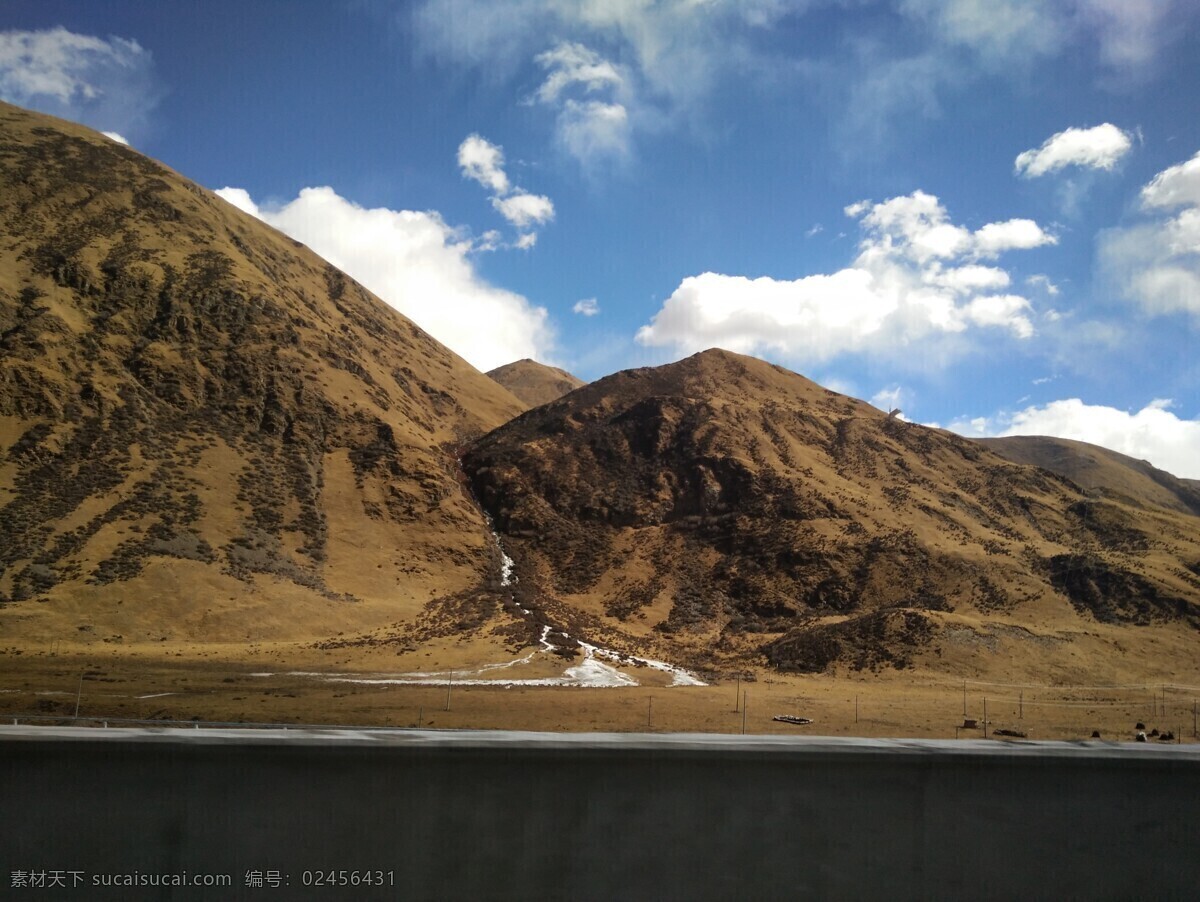 西藏景观 西藏 高原 蓝天 白云 雪山 旅游摄影 国内旅游