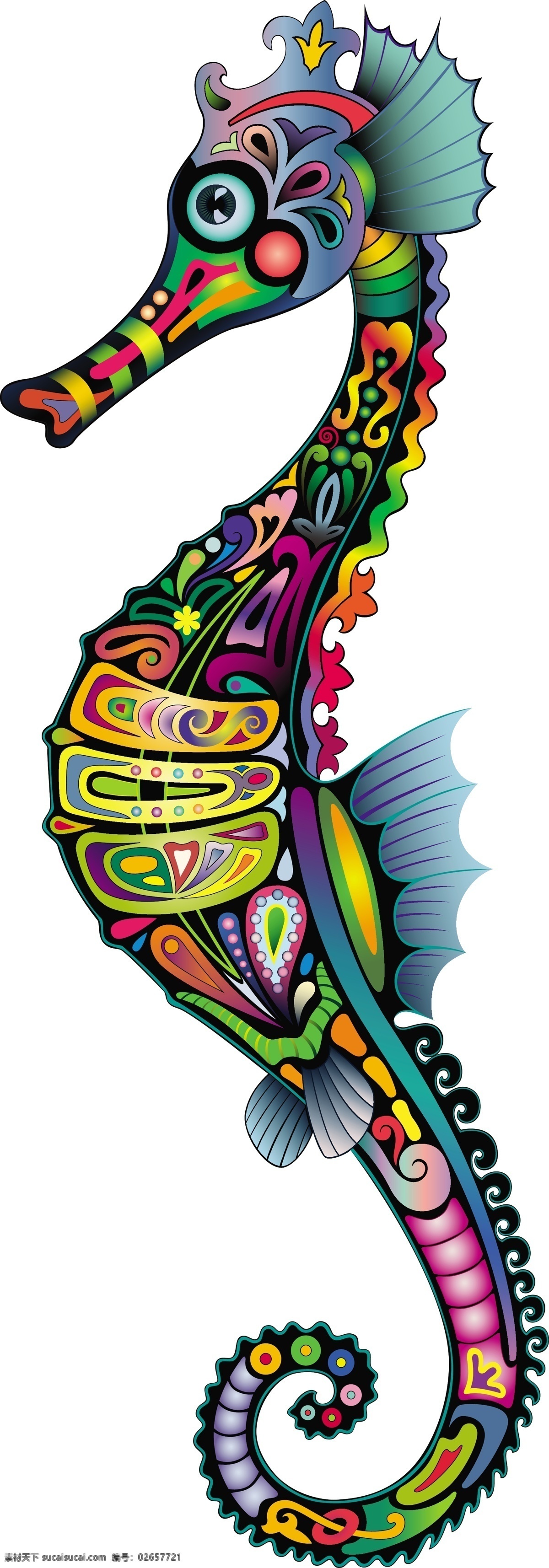 壁虎 彩色 创意设计 刺青 大象 动物 海马 花纹 羚羊 图案 纹身 v1 炫彩 炫丽 原创设计 原创海报