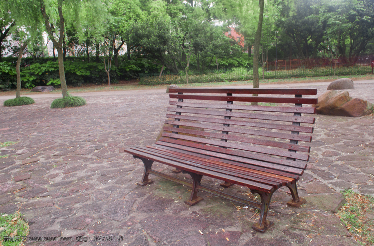 鲁迅公园 长 条凳 鲁迅 公园 长条凳 椅子 古板路 树 树木 石头 国内旅游 旅游摄影