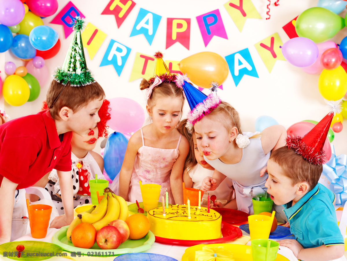 可爱 儿童 儿童生日 过生日 可爱儿童 小女孩 小男孩 生日蛋糕 吹蜡烛 儿童图片 人物图片