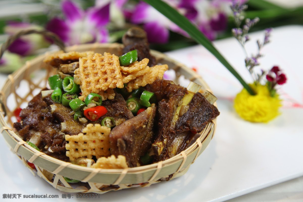 锅巴羔羊排 家常菜 排骨类 风味排骨 特色排骨 风味菜 菜 餐饮美食 传统美食