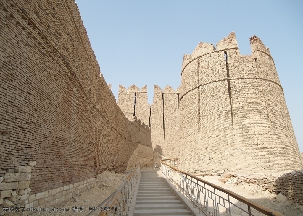 巴基斯坦风景 建筑 楼梯 古堡 堡垒 欧洲建筑 蓝天 旅游摄影 国外旅游