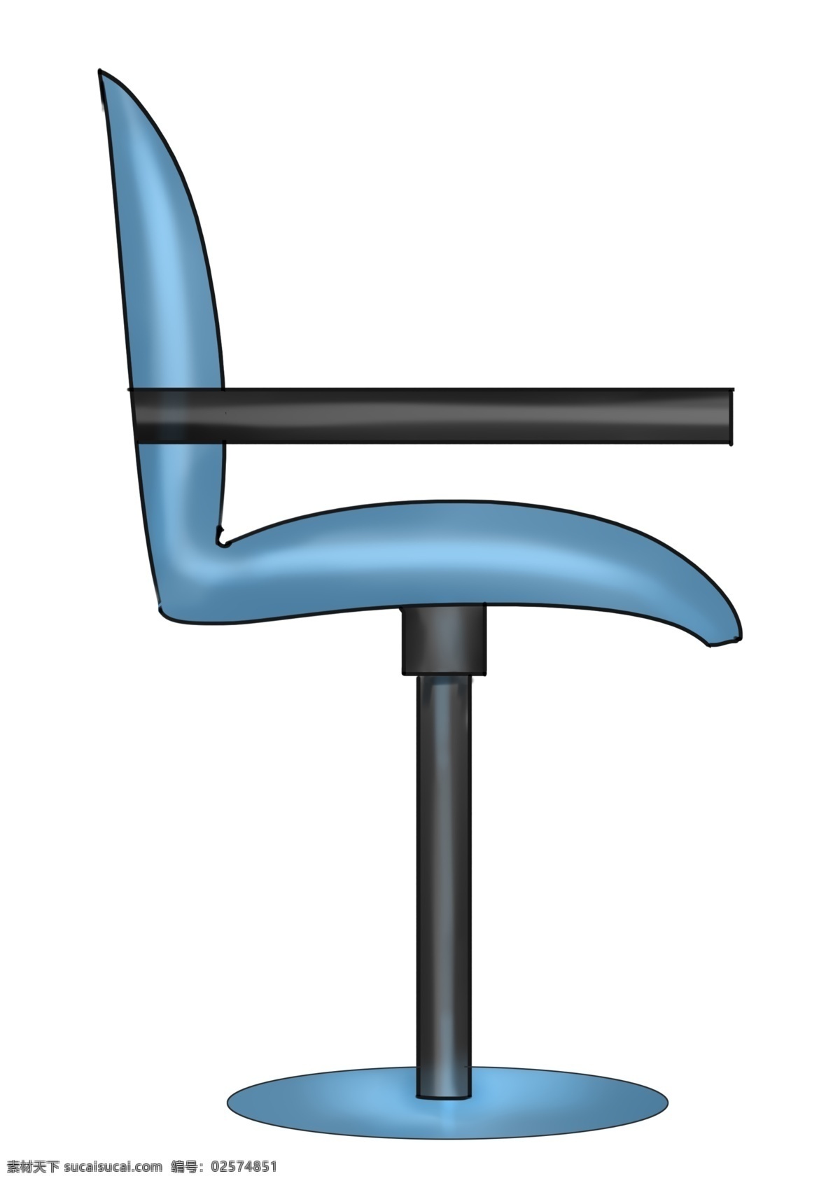 家具 椅子 装饰 插画 蓝色的椅子 家具椅子 漂亮的椅子 创意椅子 立体椅子 精美椅子 卡通椅子