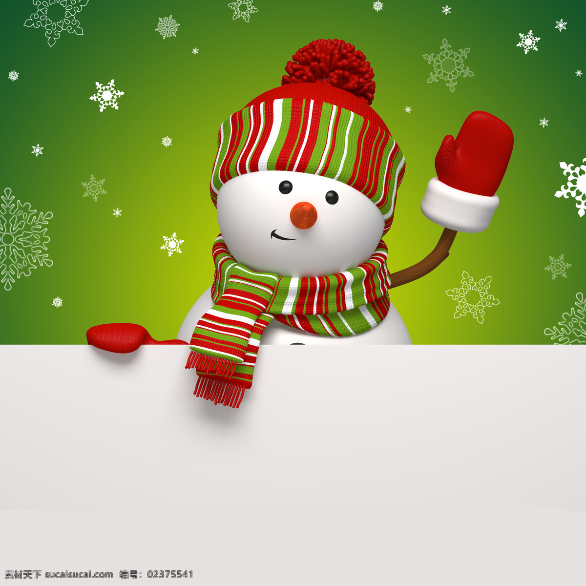 圣诞雪人 圣诞 雪人 帽子 围巾 手套 雪花 圣诞背景 圣诞节 圣诞快乐 节日庆祝 文化艺术