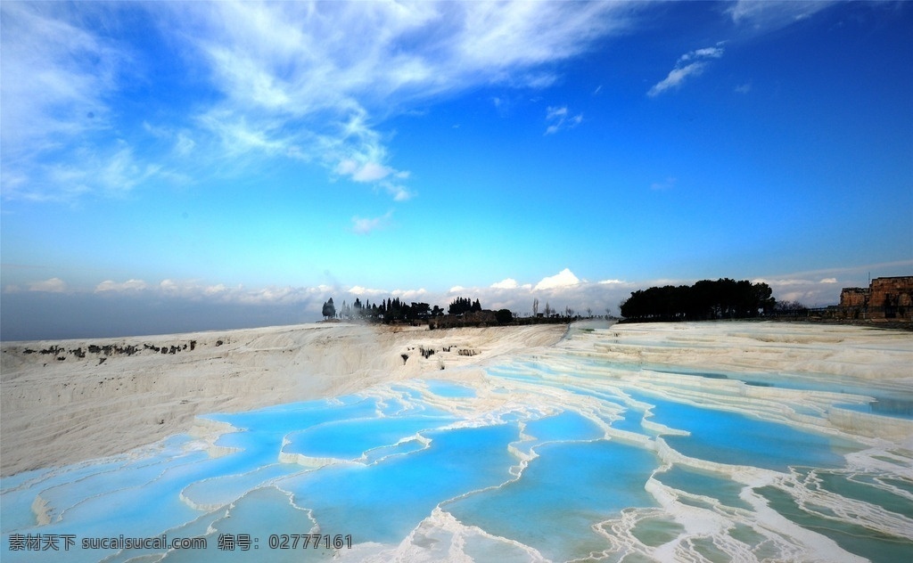 棉花堡温泉 土耳其 棉花堡 温泉 休闲 娱乐 世界奇迹 文化 旅行 旅游摄影 国外旅游