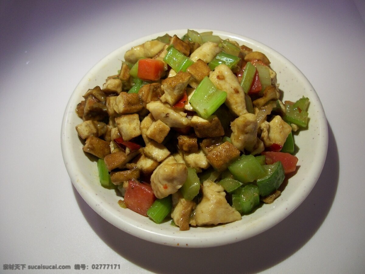 什锦三丁 美食 香干 芹菜 炒三丁 美食摄影 传统美食 餐饮美食