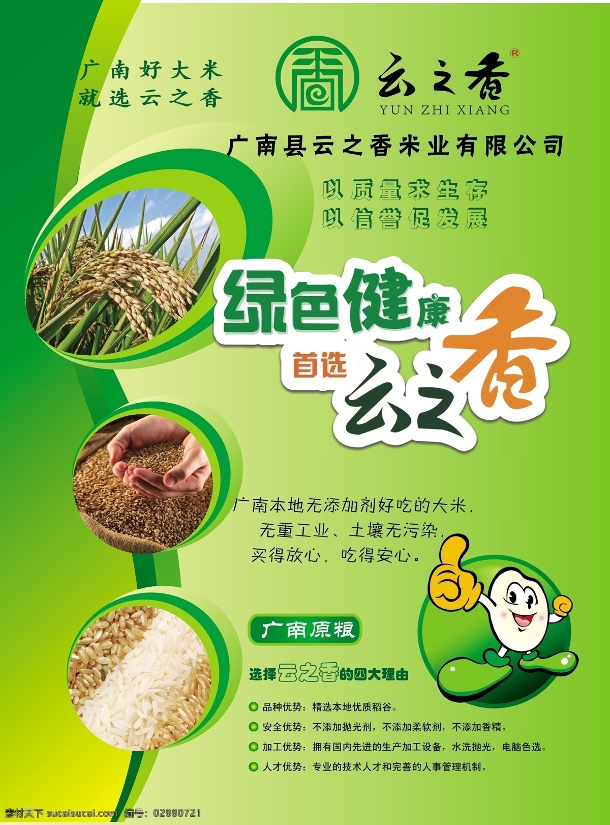 dm dm宣传单 大米 谷子 绿色 绿色健康 水稻 宣传单 米业 页 矢量 模板下载 米业宣传单页 矢量图 日常生活