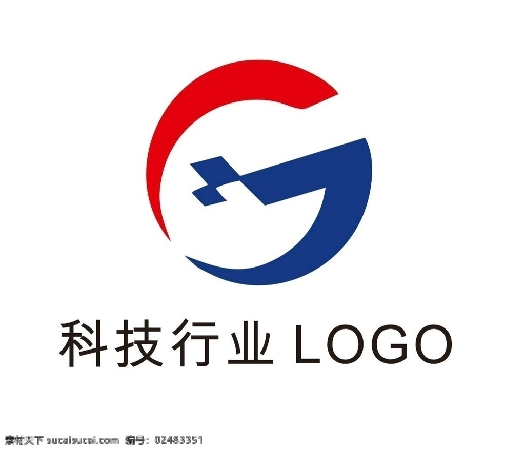 科技logo 科技 logo 信息 通信 简约 标志图标