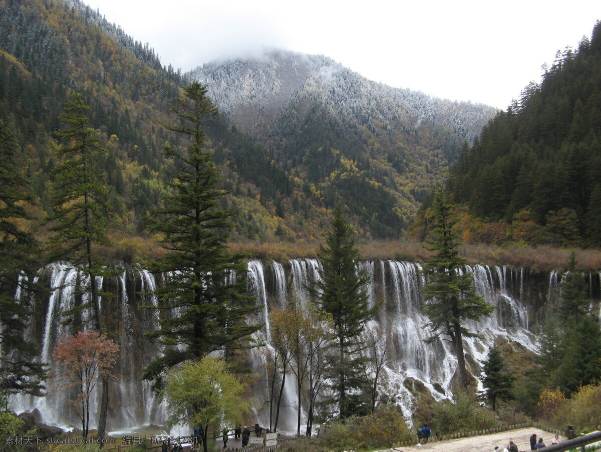 九寨沟 诺 日 朗 瀑布 诺日朗 风景 最美瀑布 国内旅游 旅游摄影