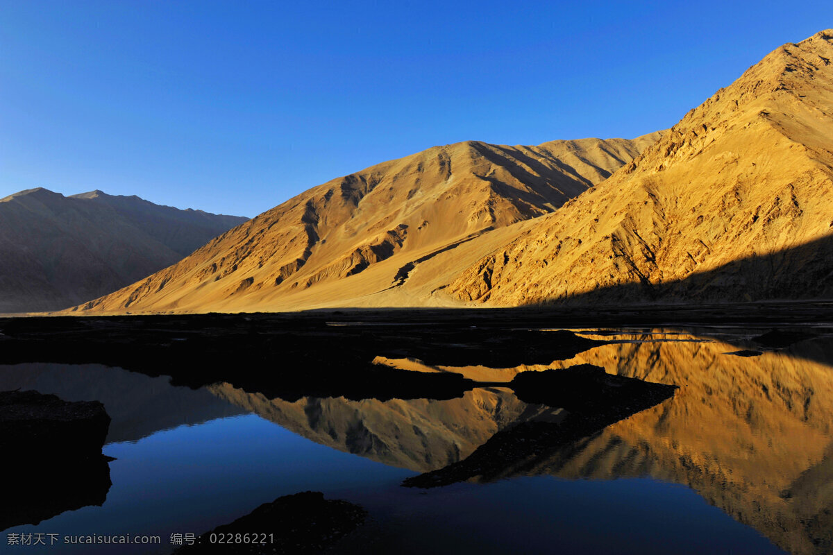 阿里风光 西藏风景 西藏 阿里地区 风光 金色 蓝天 高山 碧水 山水风景 自然景观
