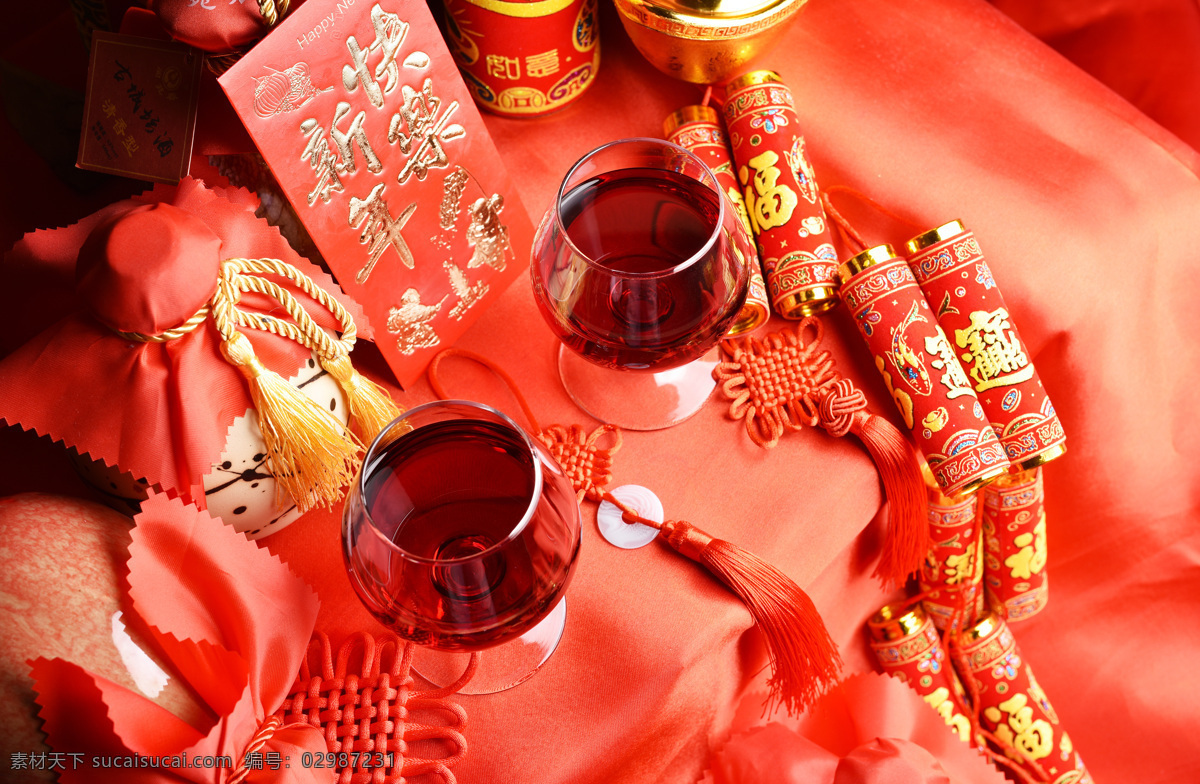 中国传统文化 红包 鞭炮 灯笼 中国年 书法 中国红 年味 福字 中国结 高清大图 文化艺术 节日庆祝 传统文化