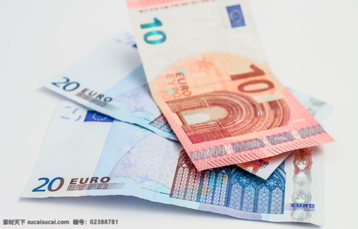 金融 欧元 纸币 高清 外币 钱币 欧币