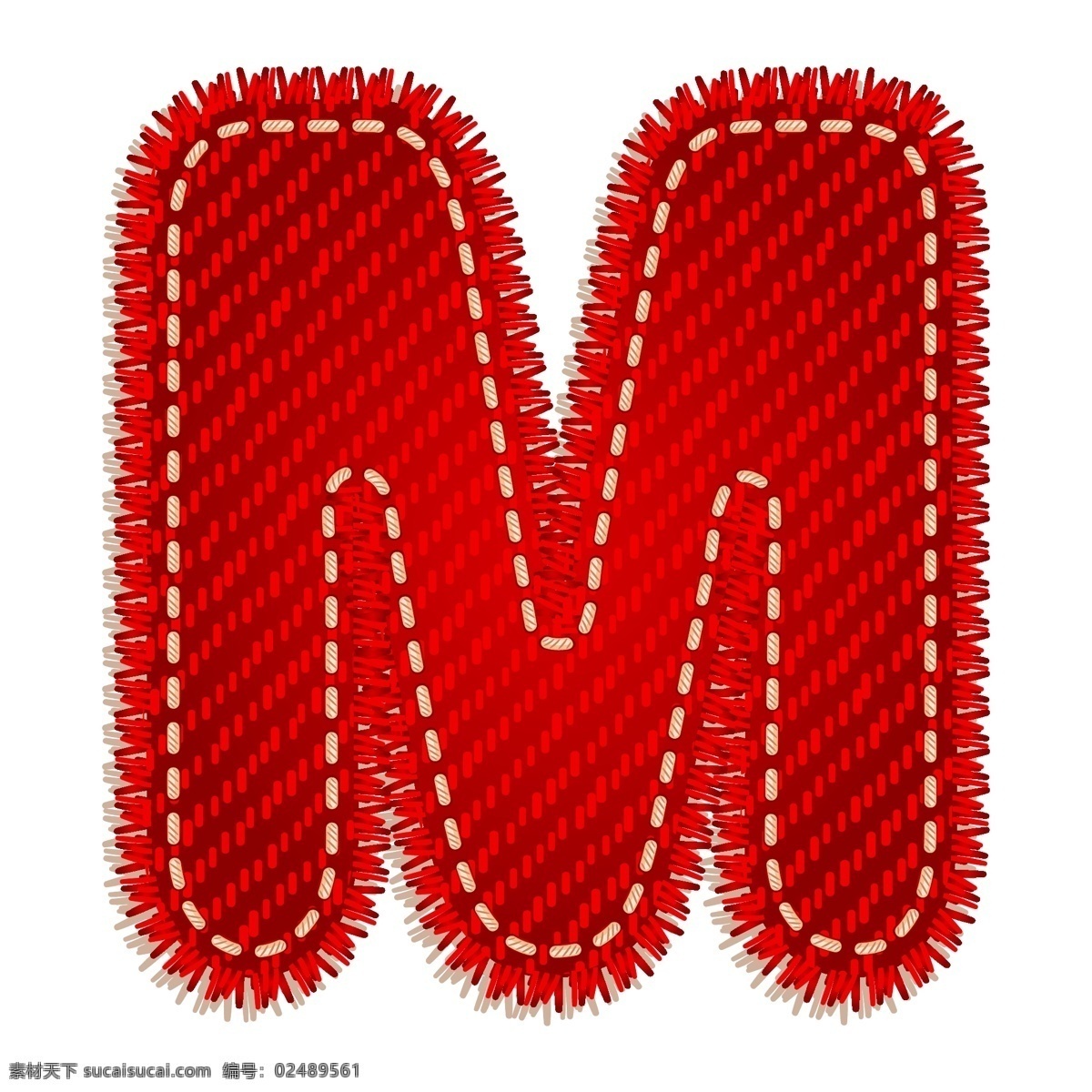 红色字母m 红色 字母 卡通字母 卡通图案 节日素材 m 书画文字 文化艺术 矢量素材 白色