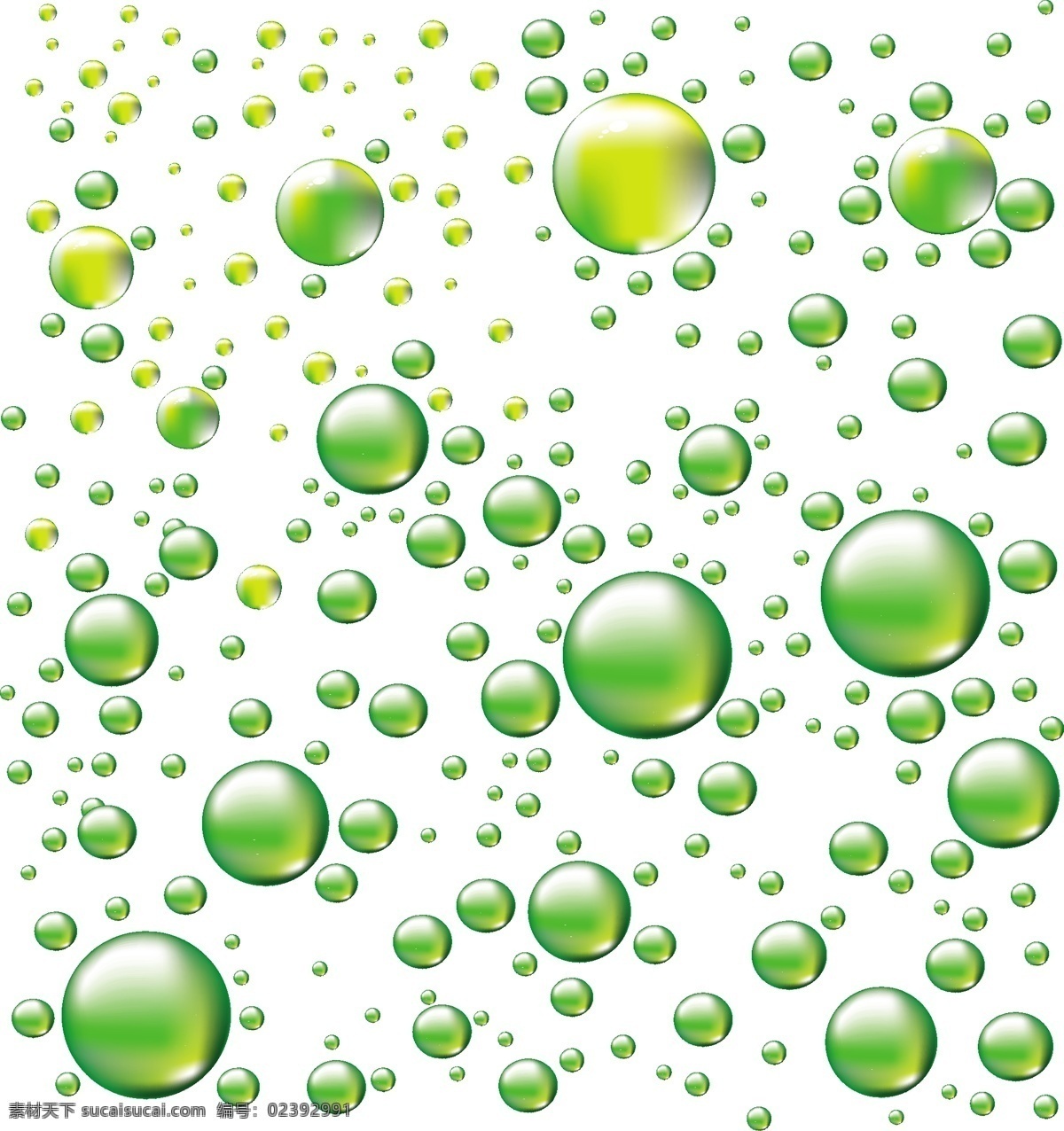 绿色 透明 水滴 效果 元素 绿色透明水滴 水珠 创意 海报应用 质感 液体 液体变换 液体形态 水背景 水珠背景