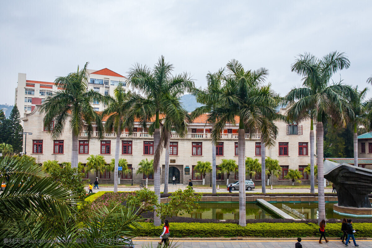 厦门大学 厦门 福建 厦门风光 校园风光 高校风光 大学校园 自助游 国内旅游 旅游摄影 灰色