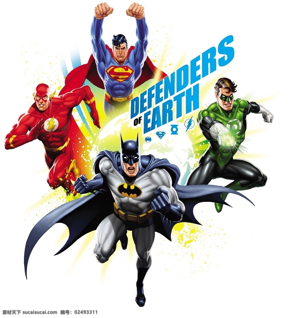 正义联盟 英雄人物 人物 正义英雄 设计素材 动漫动画 动漫人物