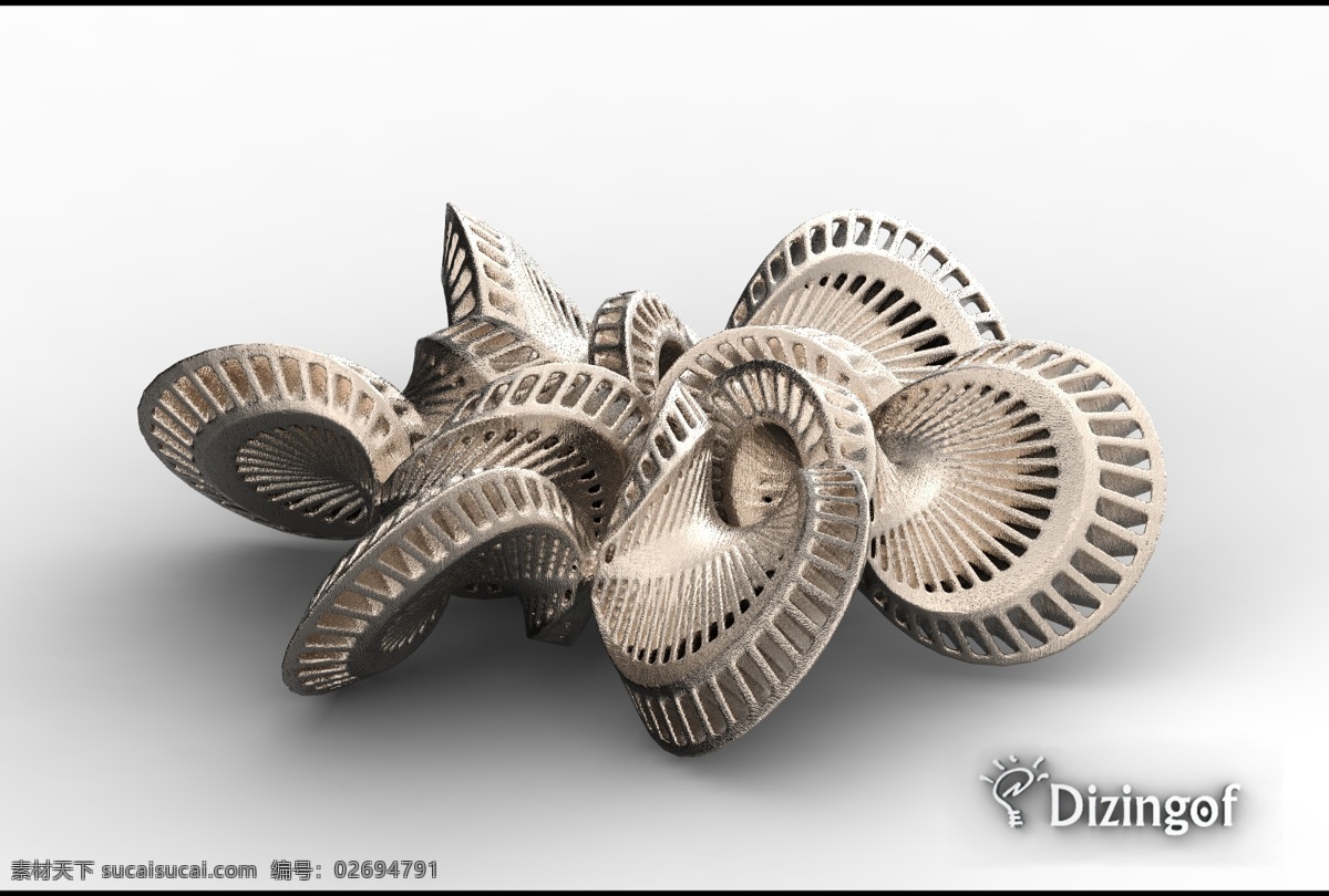 宝石 数学 艺术 dizingof 塞弗特 3d模型素材 家具模型