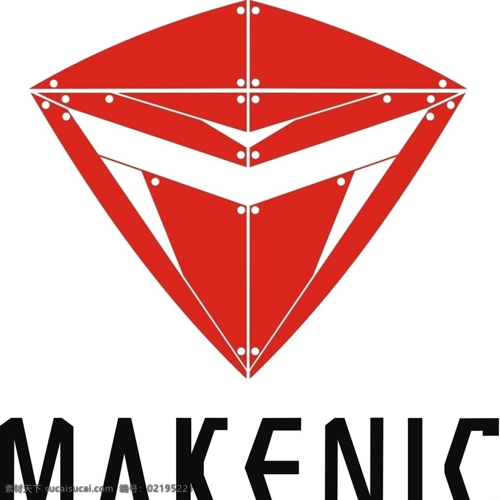 makenic 机械师 logo 美国汽车 汽车 车商 源文件 库 标志图标 企业 标志