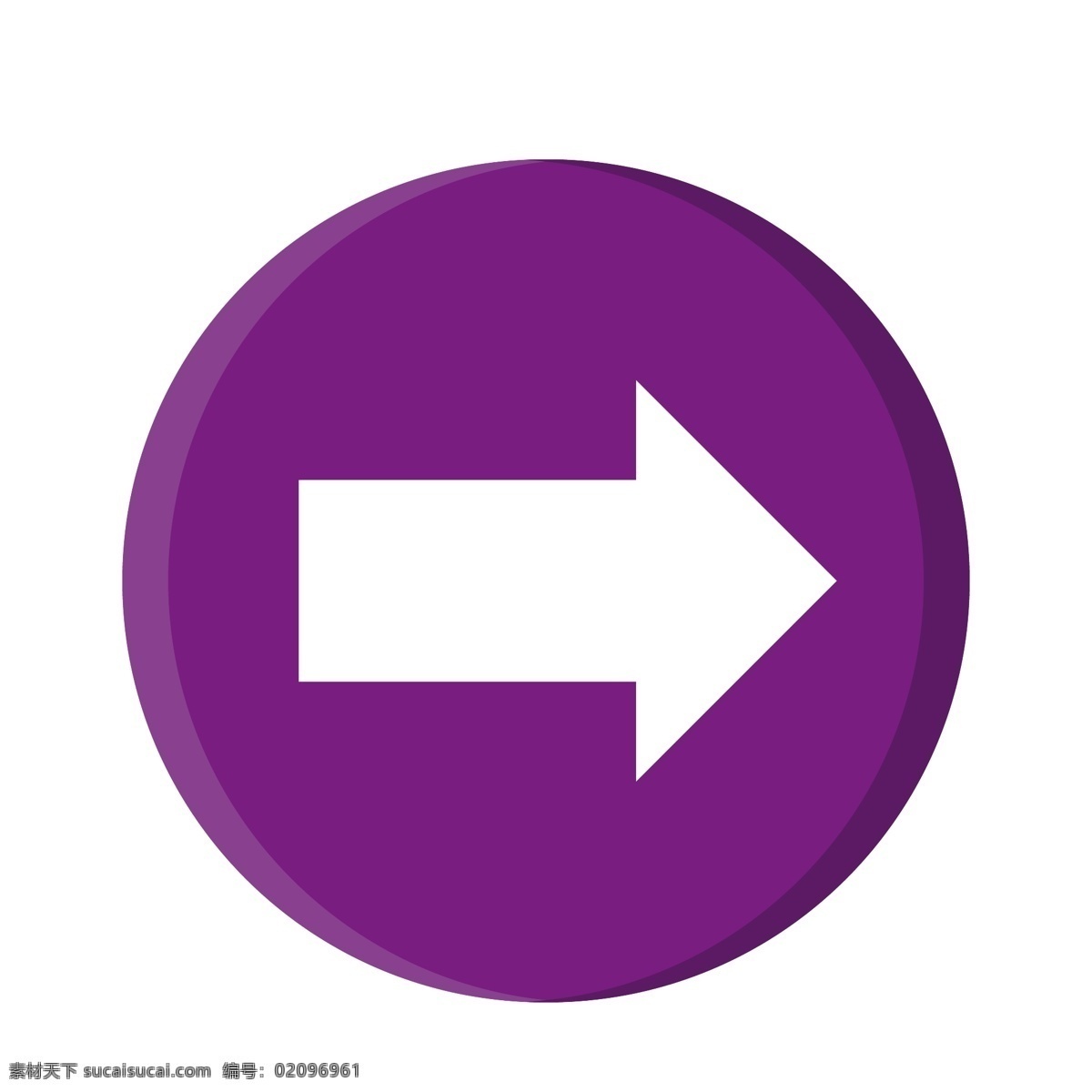 紫色 圆 底 白色 直 箭头 创意 矢量 紫色圆底 白色直箭头 几何 图案 图形 长条形 彩色 多彩 矢量图设计